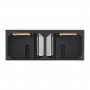 Lorelai 60" Double (Vanity Only Pricing) in Black Onyx
